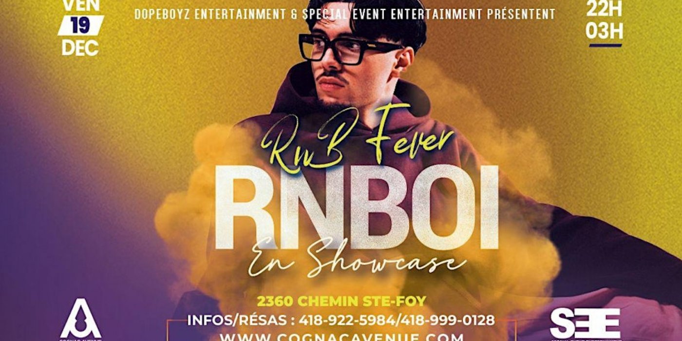 RNB FEVER ~ RNBOI EN SHOWCASE
