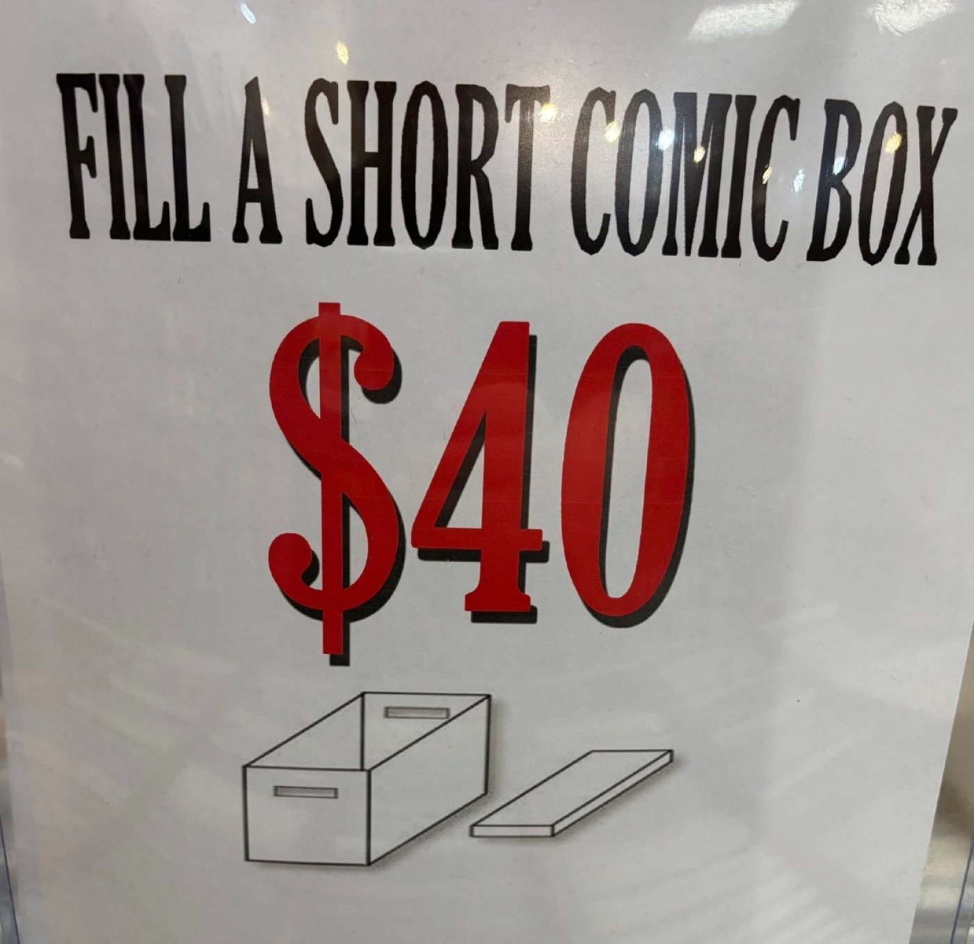 Comic Books for $1 each or fill a box for $40 Dec 19-21 Krypton Comics 125th and Center
