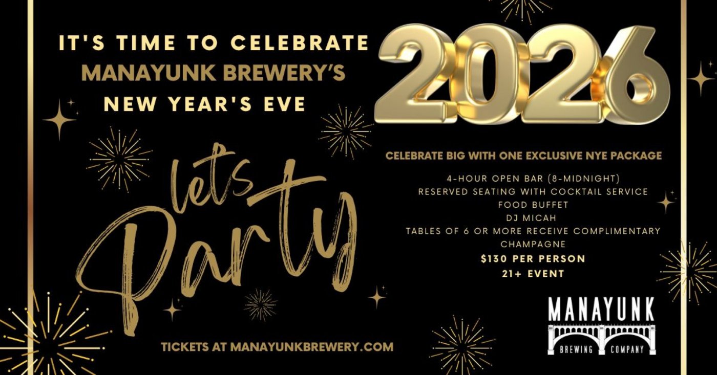 New Year's Eve at the Manayunk Brewery