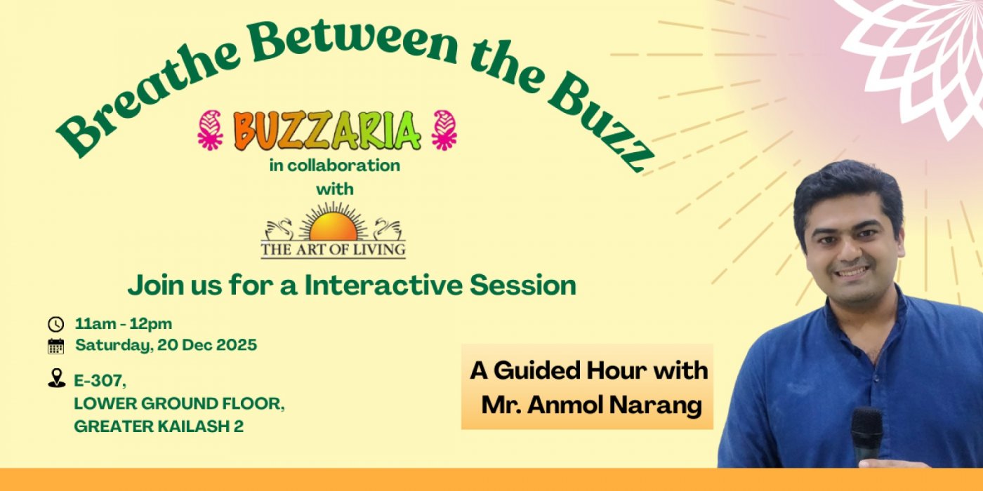 Breathe Between the Buzz 