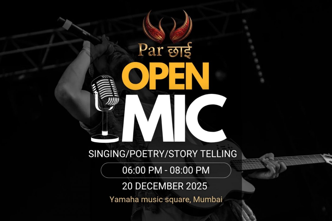 Par\u091b\u093e\u0908 Event Open Mic