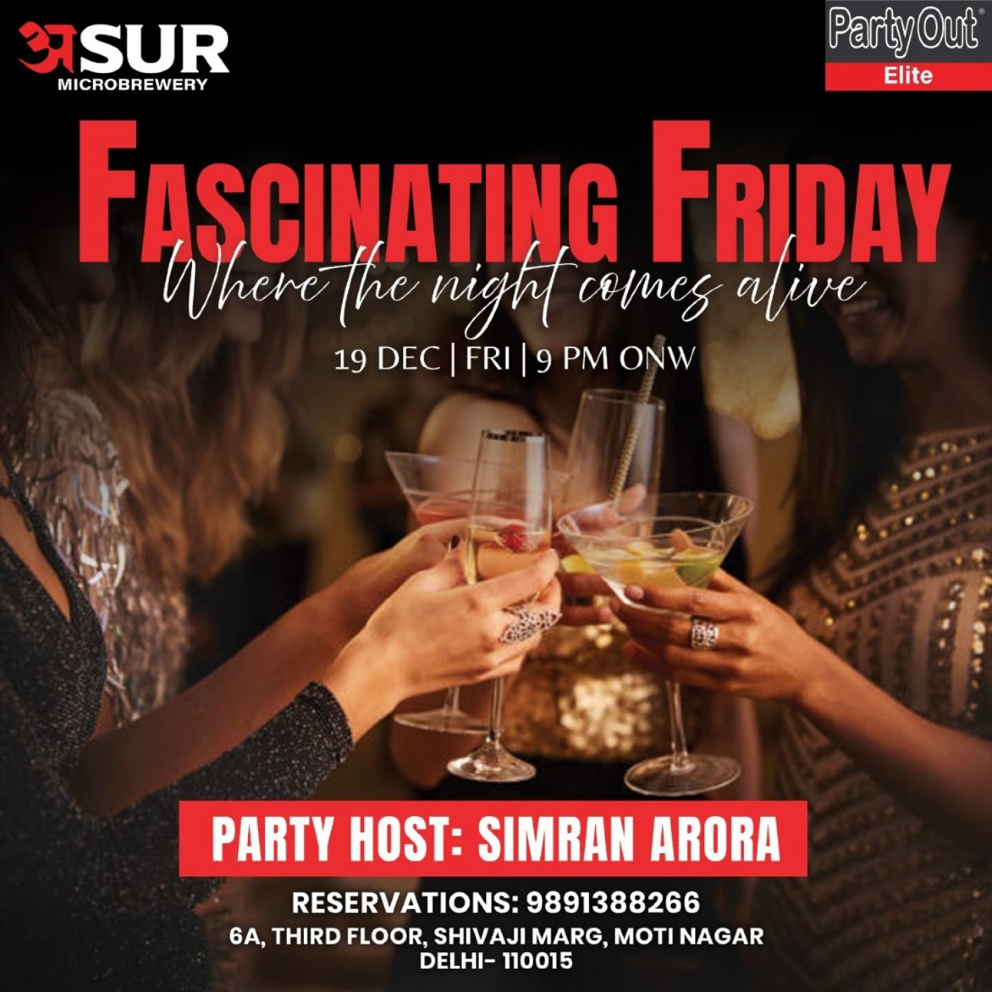 Fascinating Friday By Party Out Elite