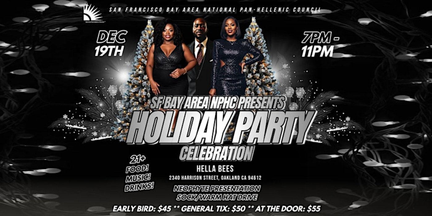 SF Bay Area NPHC Holiday Party Celebration