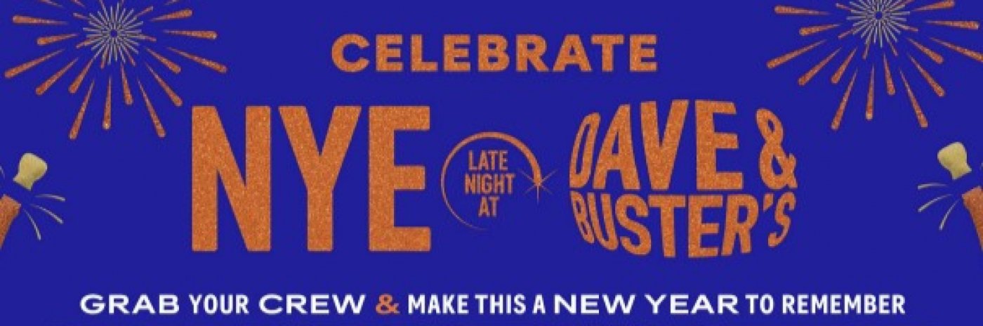 New Years Eve at Dave & Buster's Camp Hill - Harrisburg