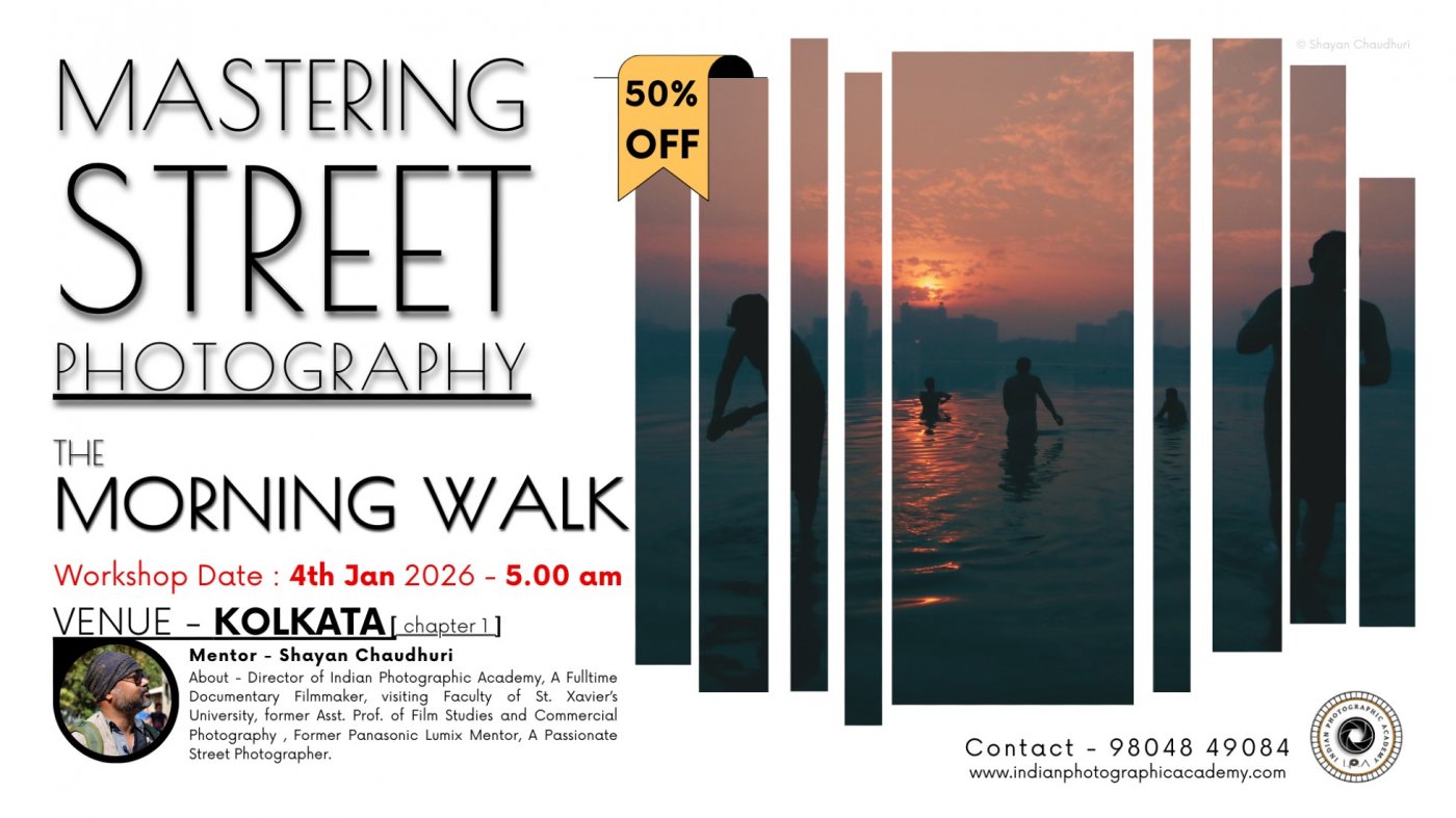 Mastering Street Photography at Kolkata - The Morning Walk