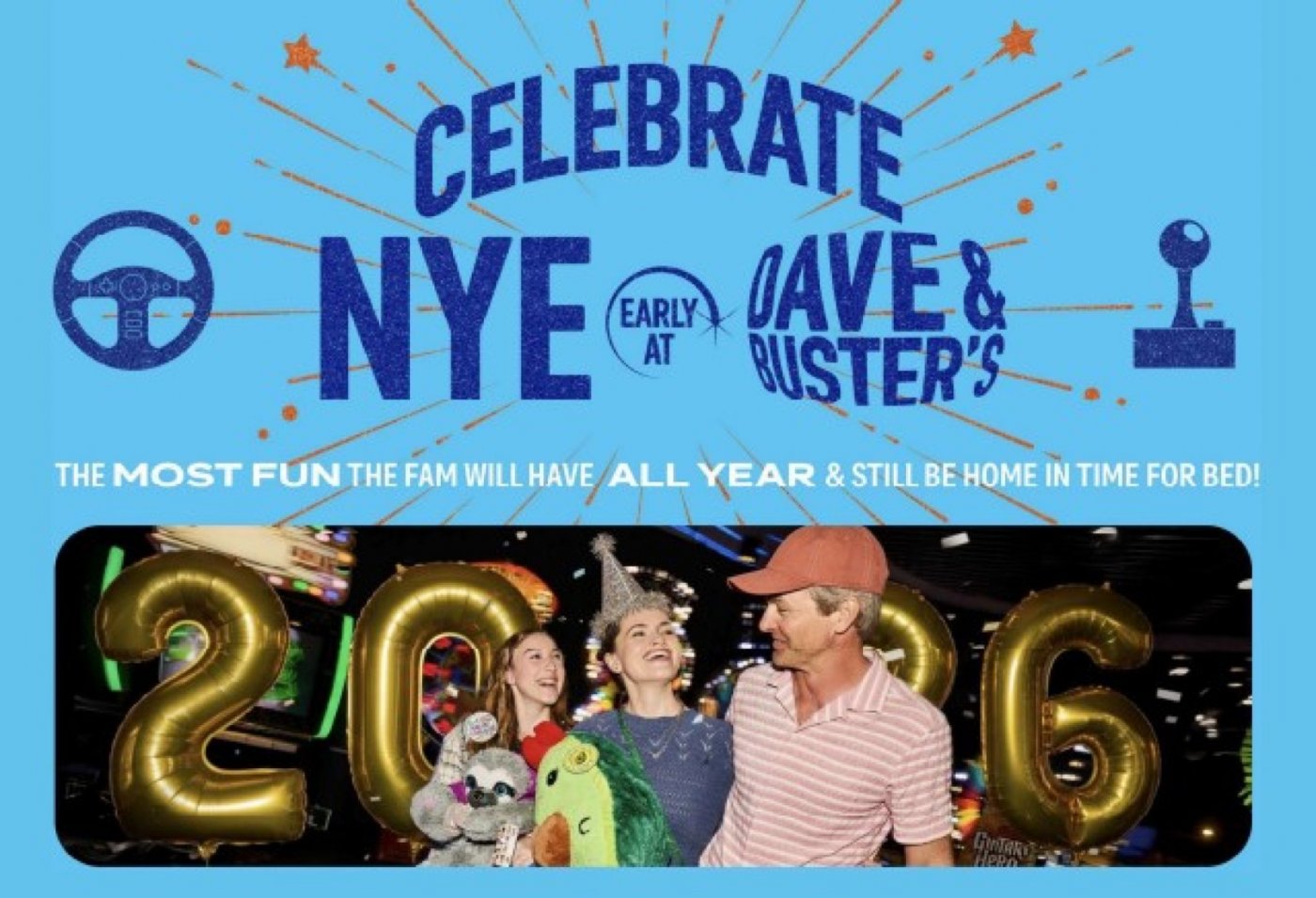 NYE Early Celebration