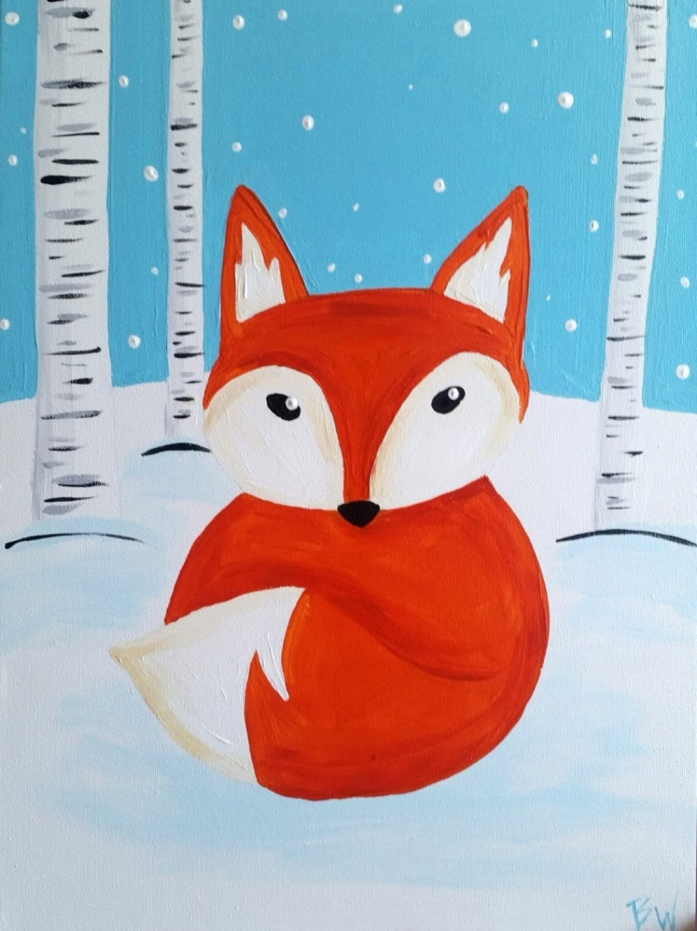 (Tucson, AZ) Winter Fox Whimsy