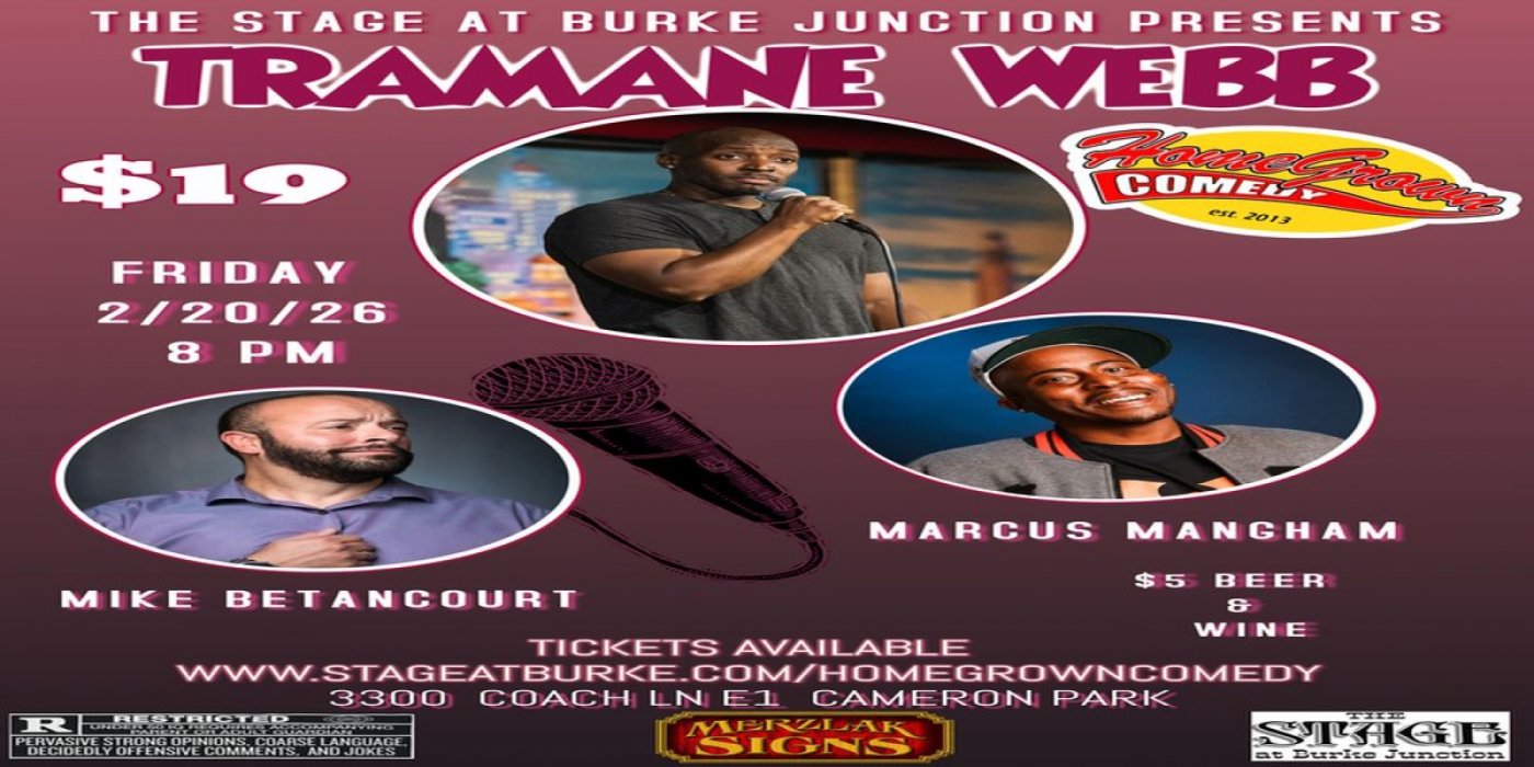Home Grown Comedy Show at The Stage. Friday Feburary 20th 2026. Cameron ...