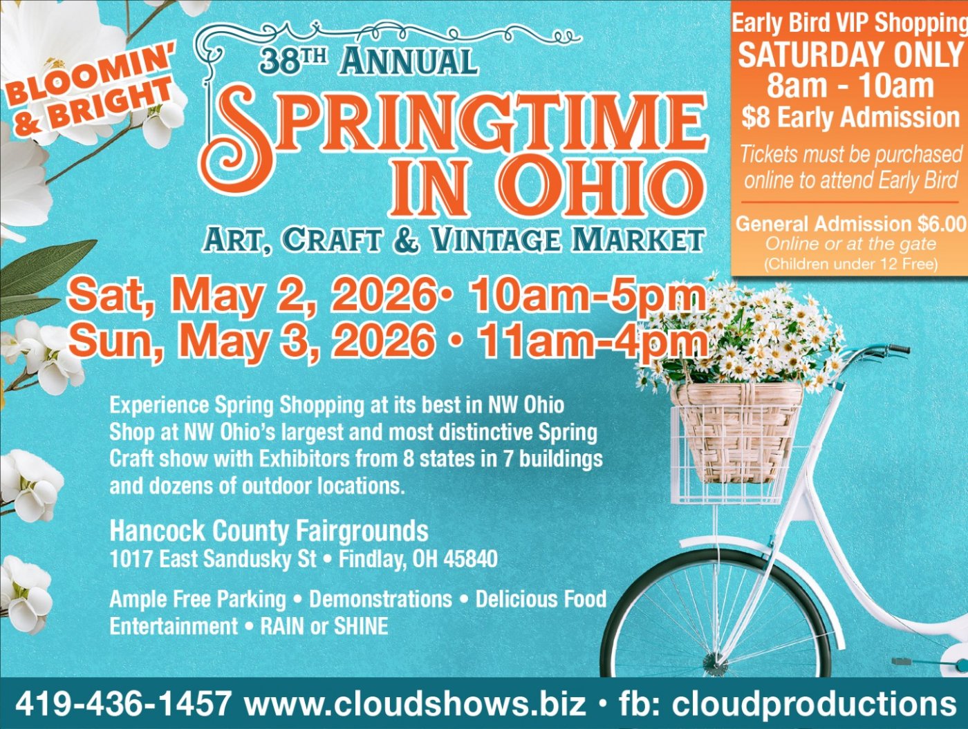 38th Annual Springtime in Ohio art, craft and vintage market at Hancock ...