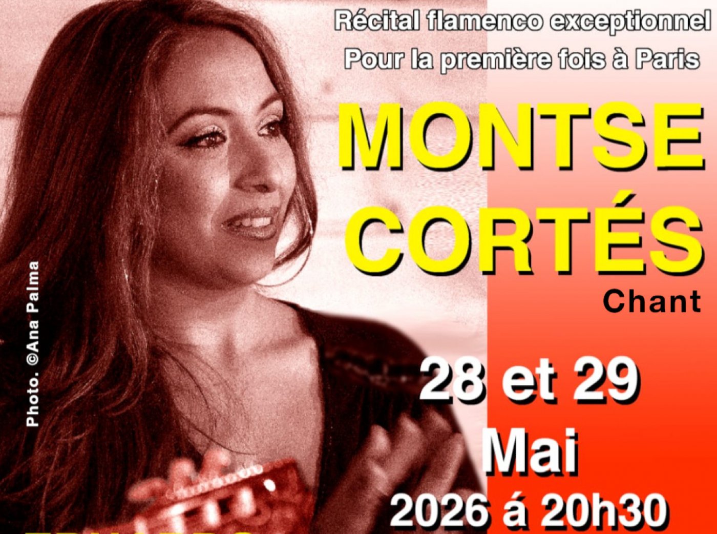 MONTSE CORTES en r\u00e9cital exceptionnel de flamenco