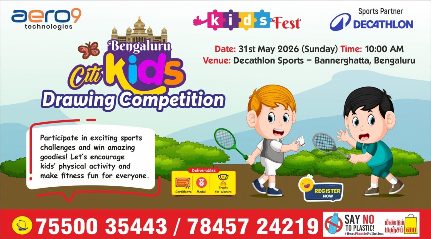 Bengaluru KIDS Drawing Competition - Bannerghatta