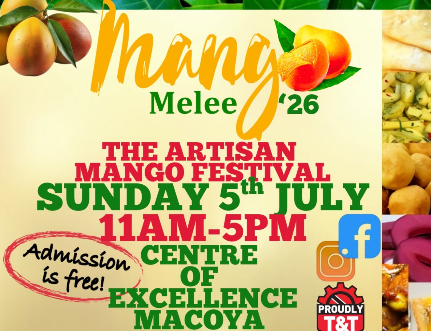 Mango Melee Festival TT at Torenia Hall, Centre of Excellen…