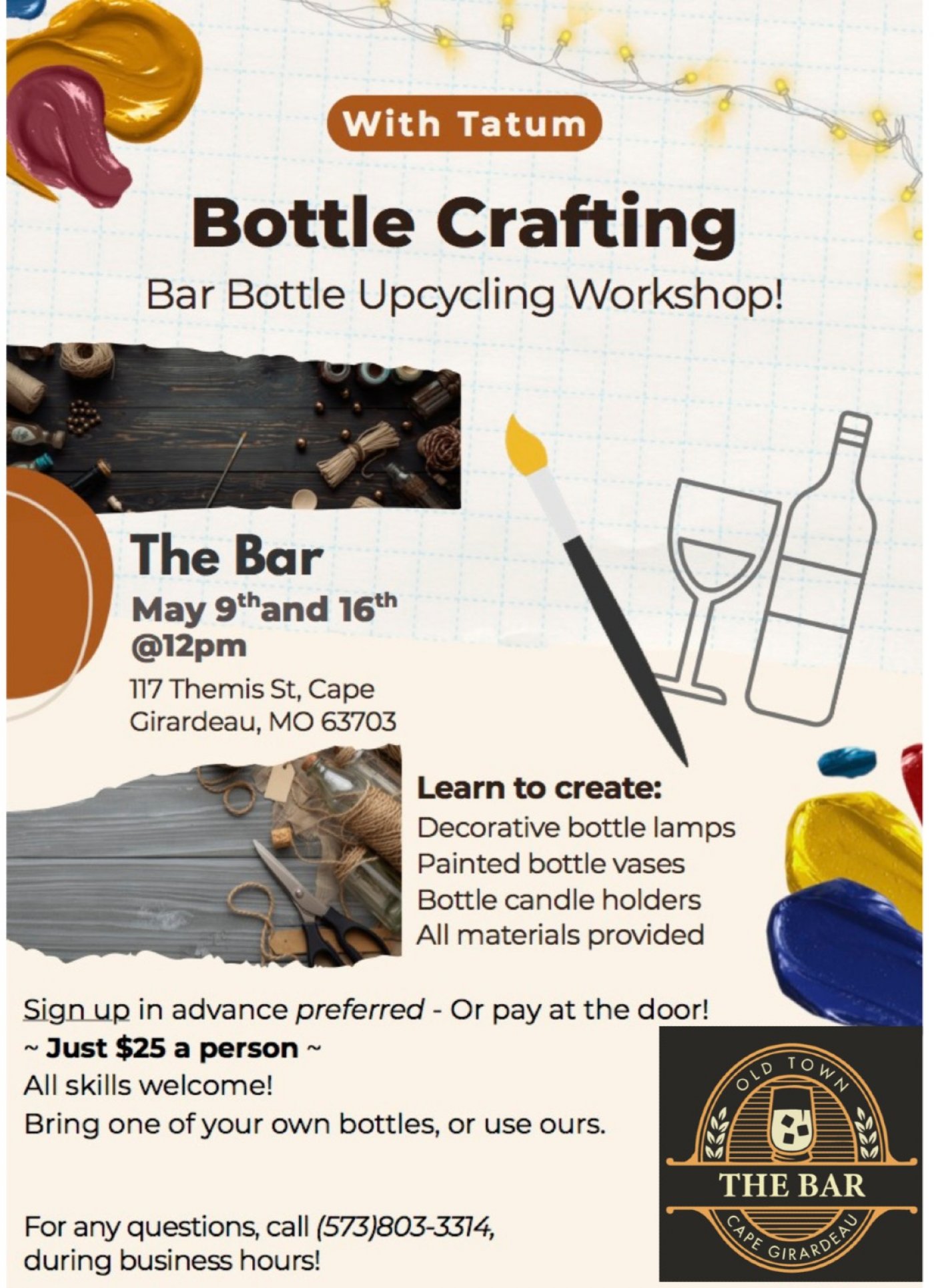 Bottle Crafts with Tatum