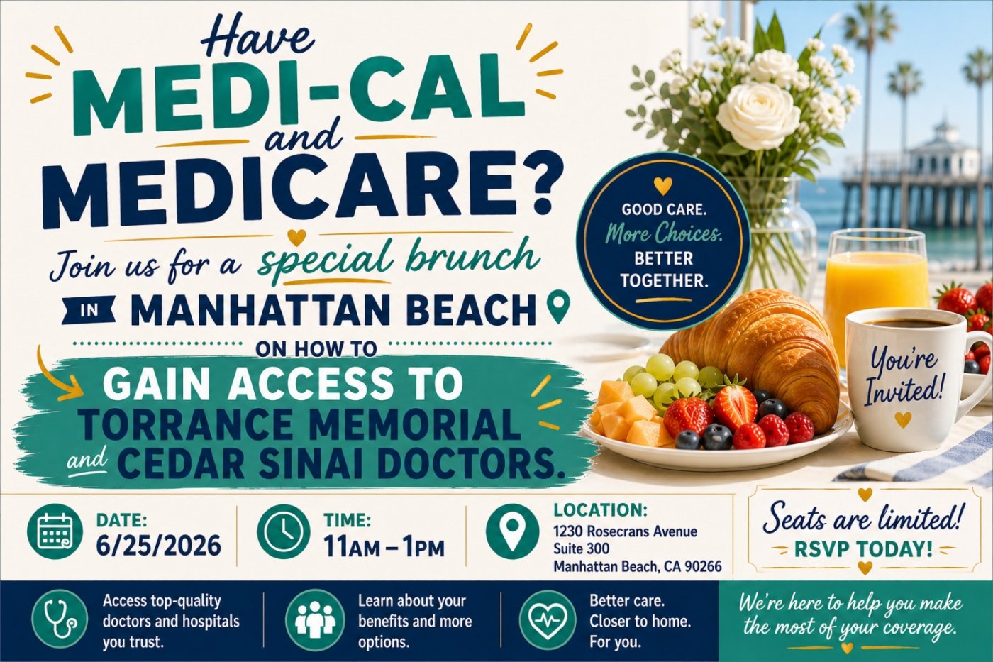 Medi-Cal & Medicare Benefits Brunch with Torrance Memorial