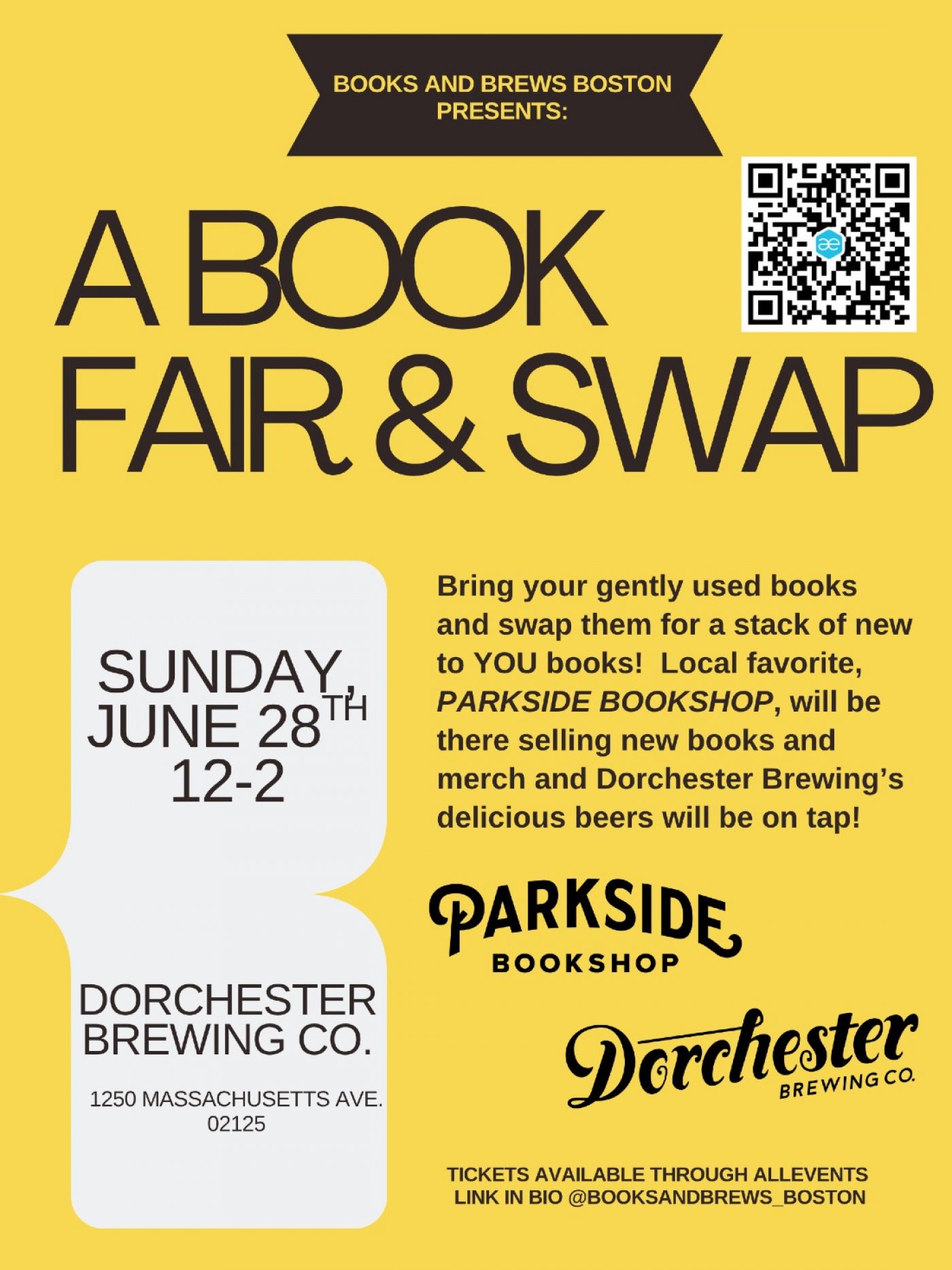 A Grown-Up Book Fair & Swap