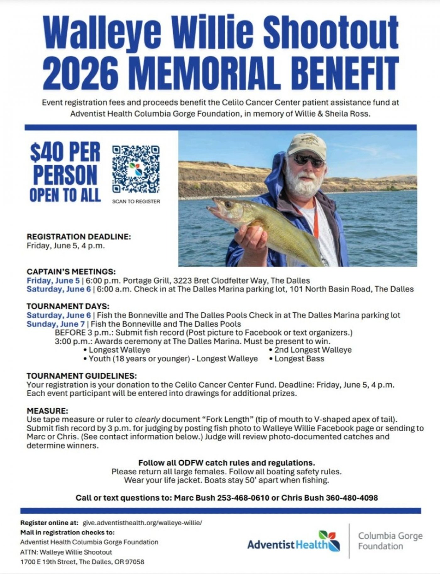 Walleye Willie Shootout Memorial Tournament