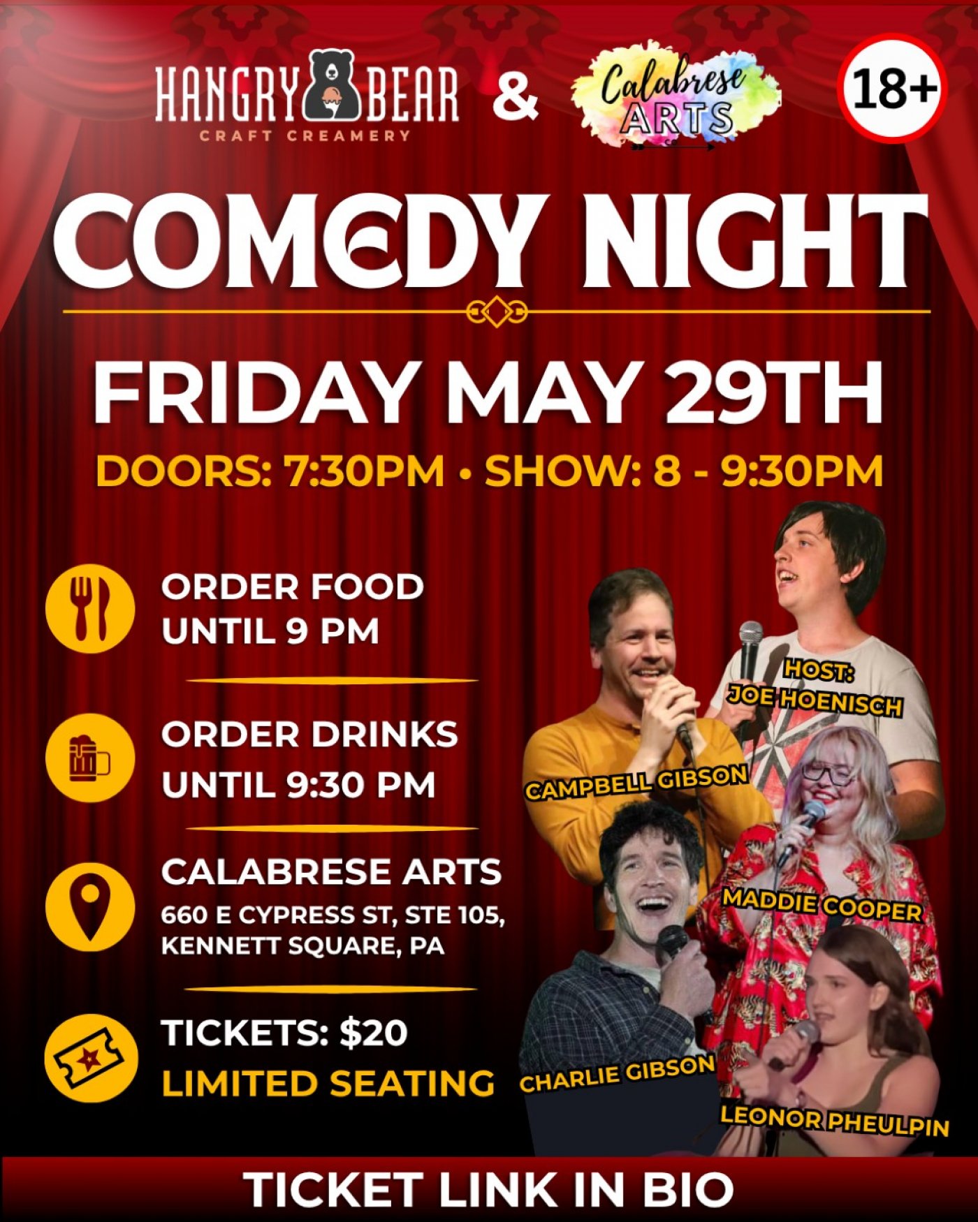 Hangry Bear Comedy Night