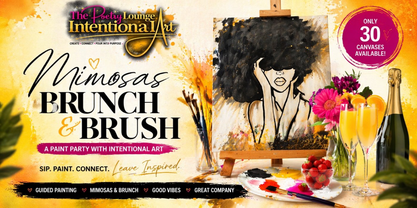 Mimosas, Brunch & Brush