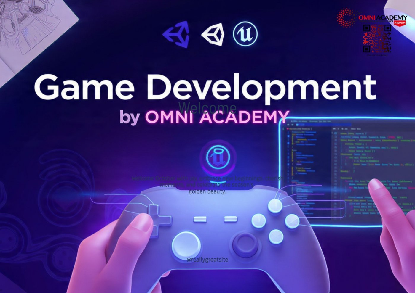 Diploma Game Development Free Workshop 16th MAY,26 at 12:00 PM (ONLINE) 2 hours
