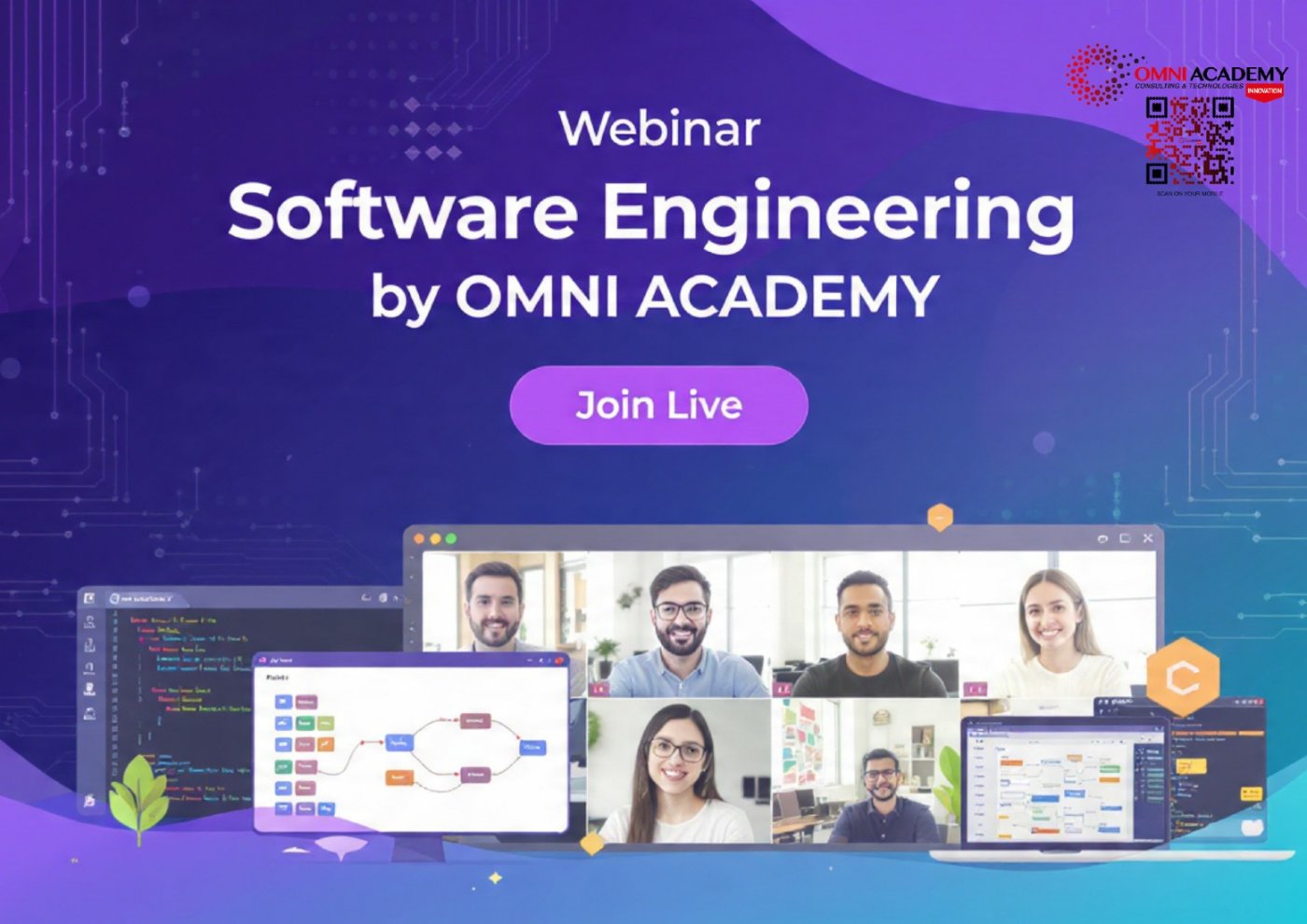 Diploma Software Engineering Free Workshop 16th MAY,26 at 02:00 PM (ONLINE) 2 hours