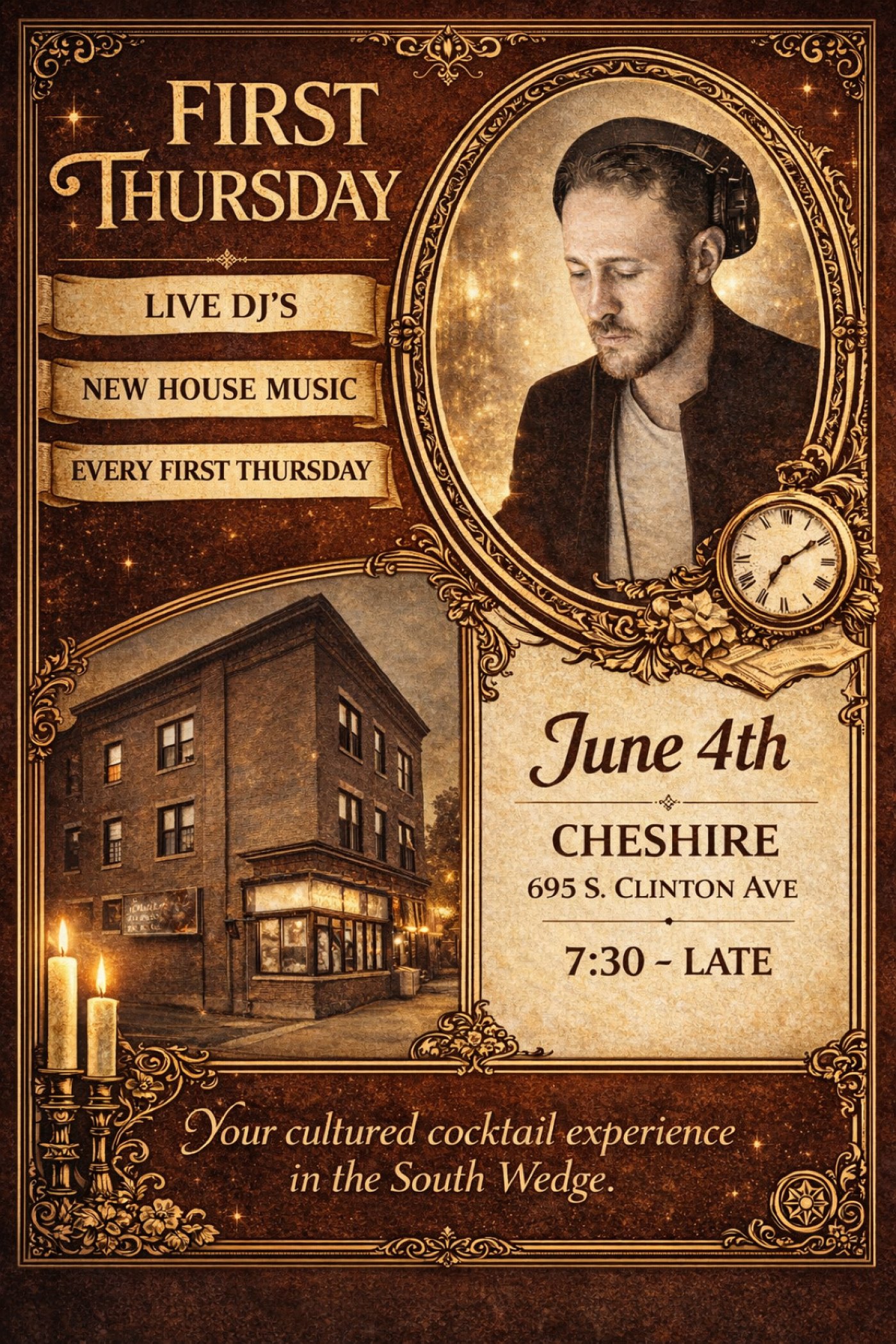First Thursday [DJ Night] at Cheshire Bar & Lounge