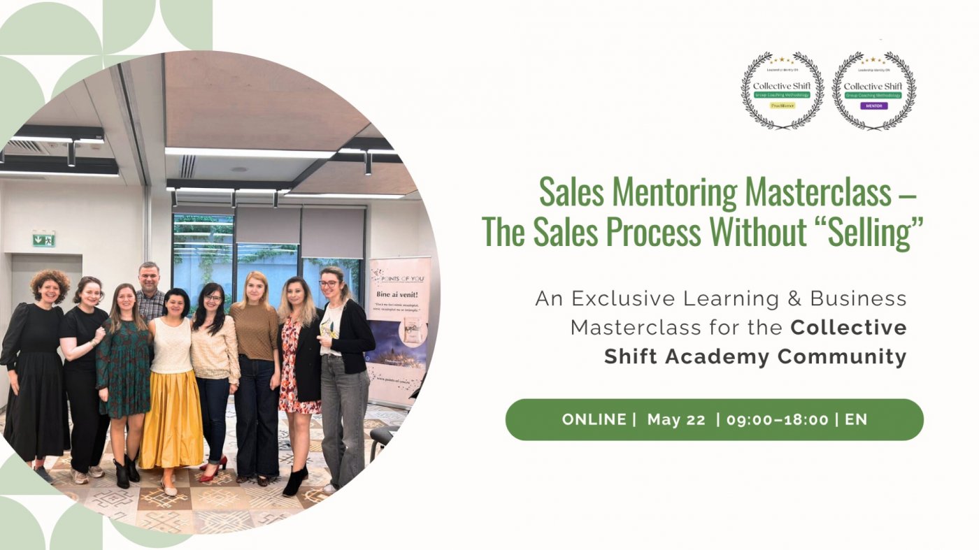 Sales Mentoring Masterclass (EN) The Sales Process Without \u201cSelling\u201d