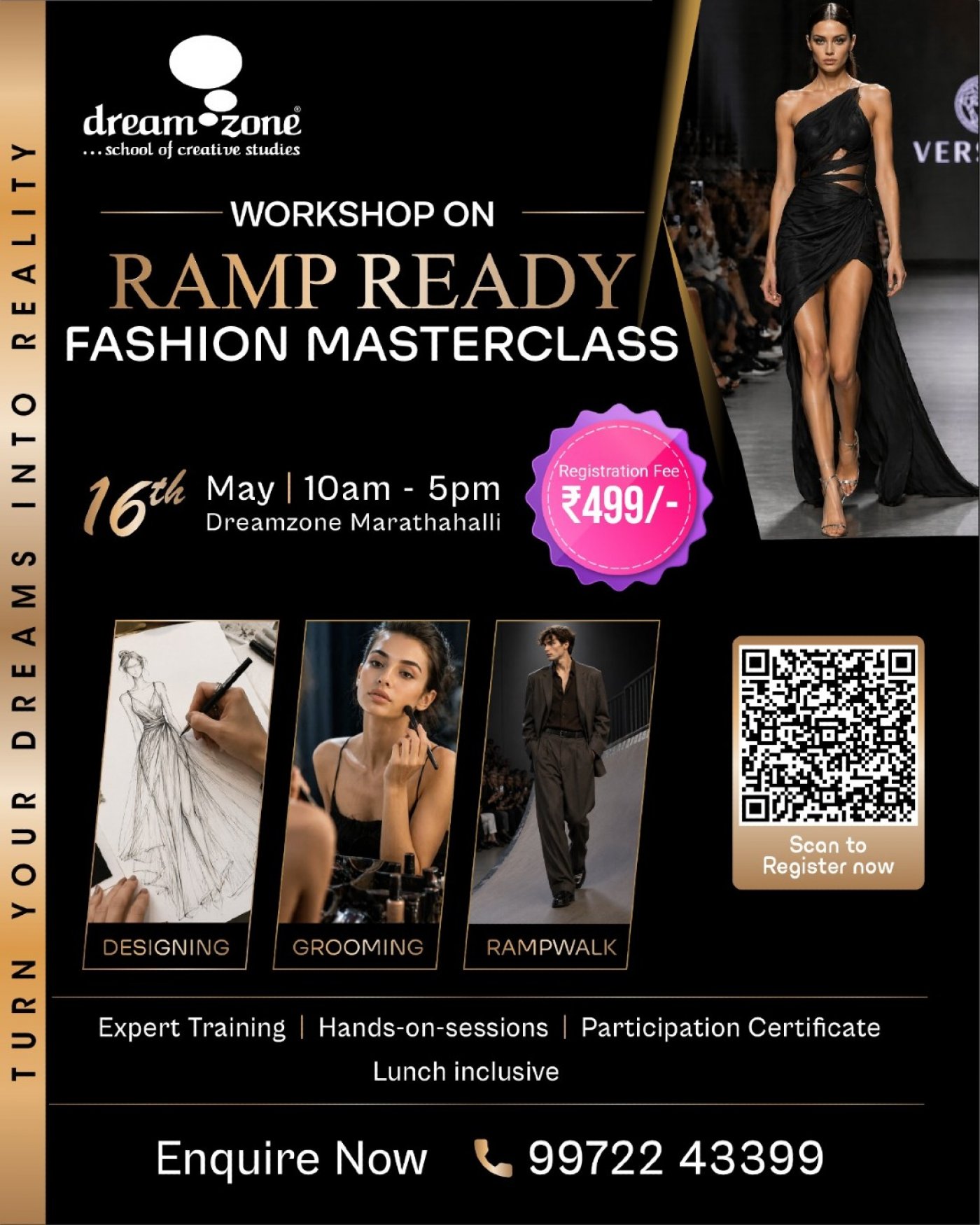 RAMP READY: Fashion Masterclass by Dreamzone Marathahalli