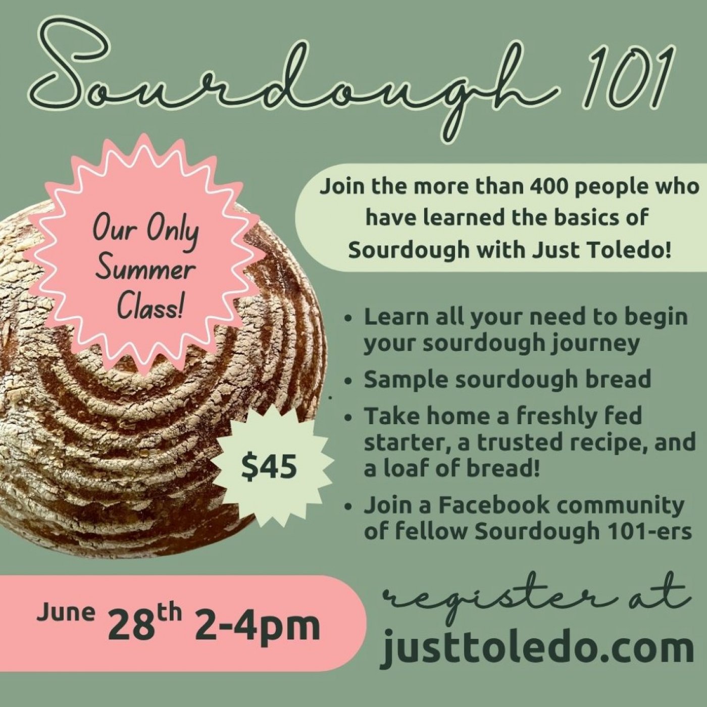 Sourdough 101 Class