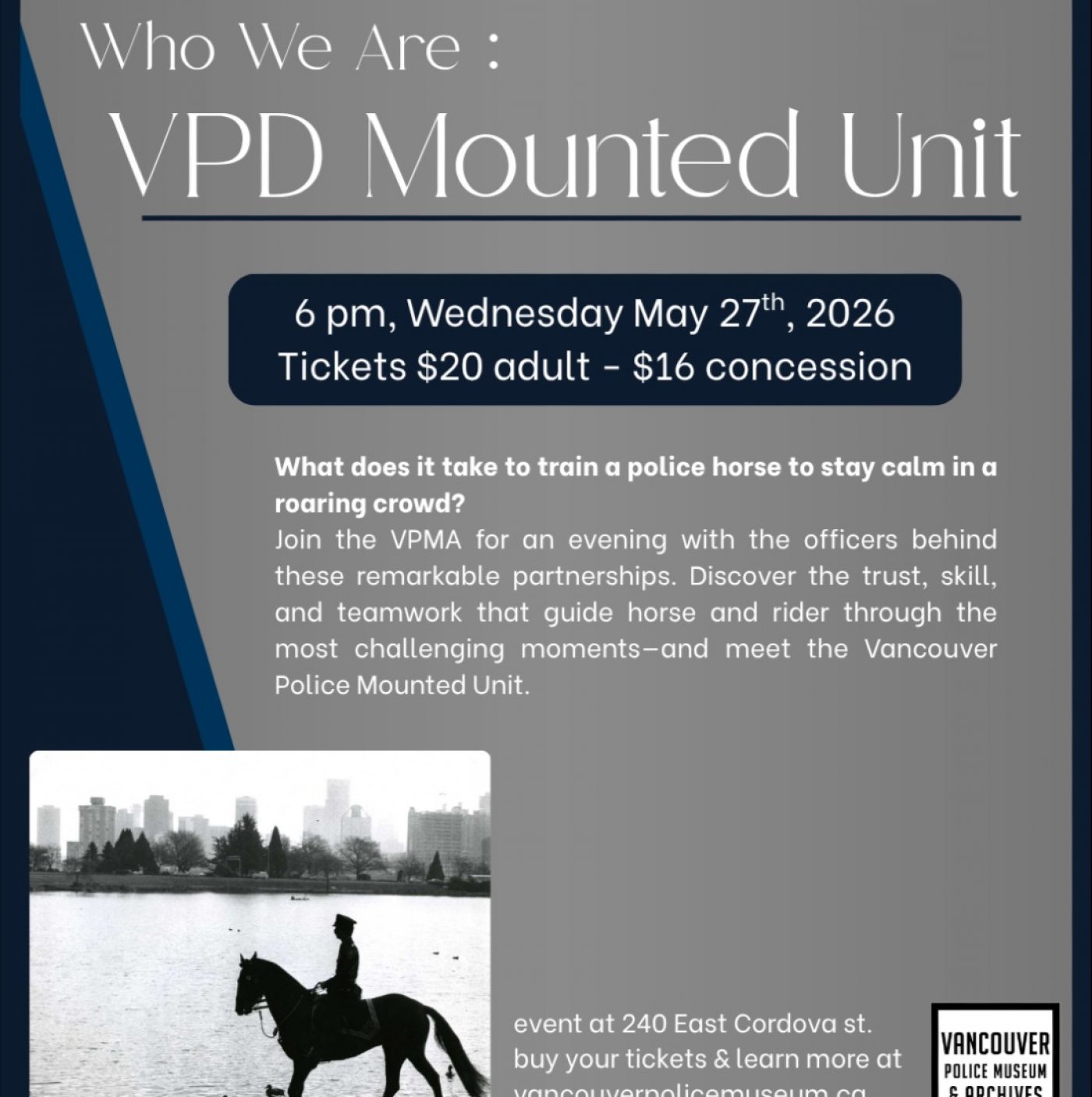 Speaker Series - Who We Are 