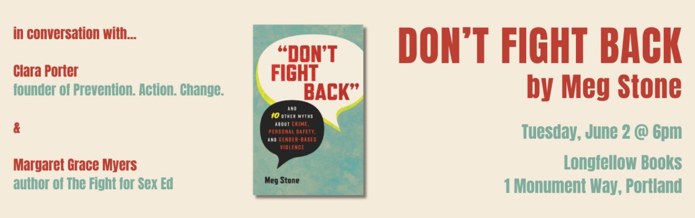 DON'T FIGHT BACK by Meg Stone