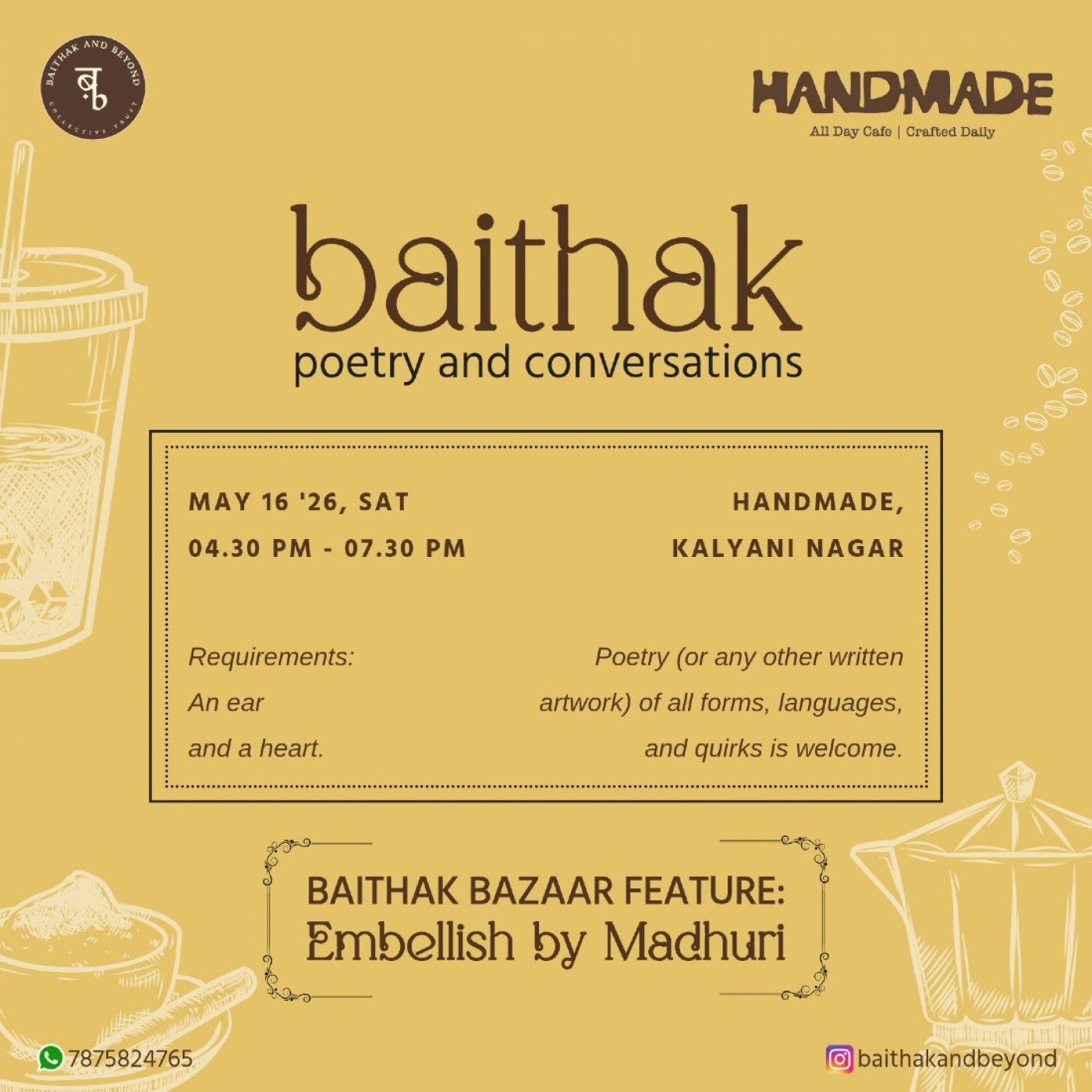 Baithak: Poetry and Conversations