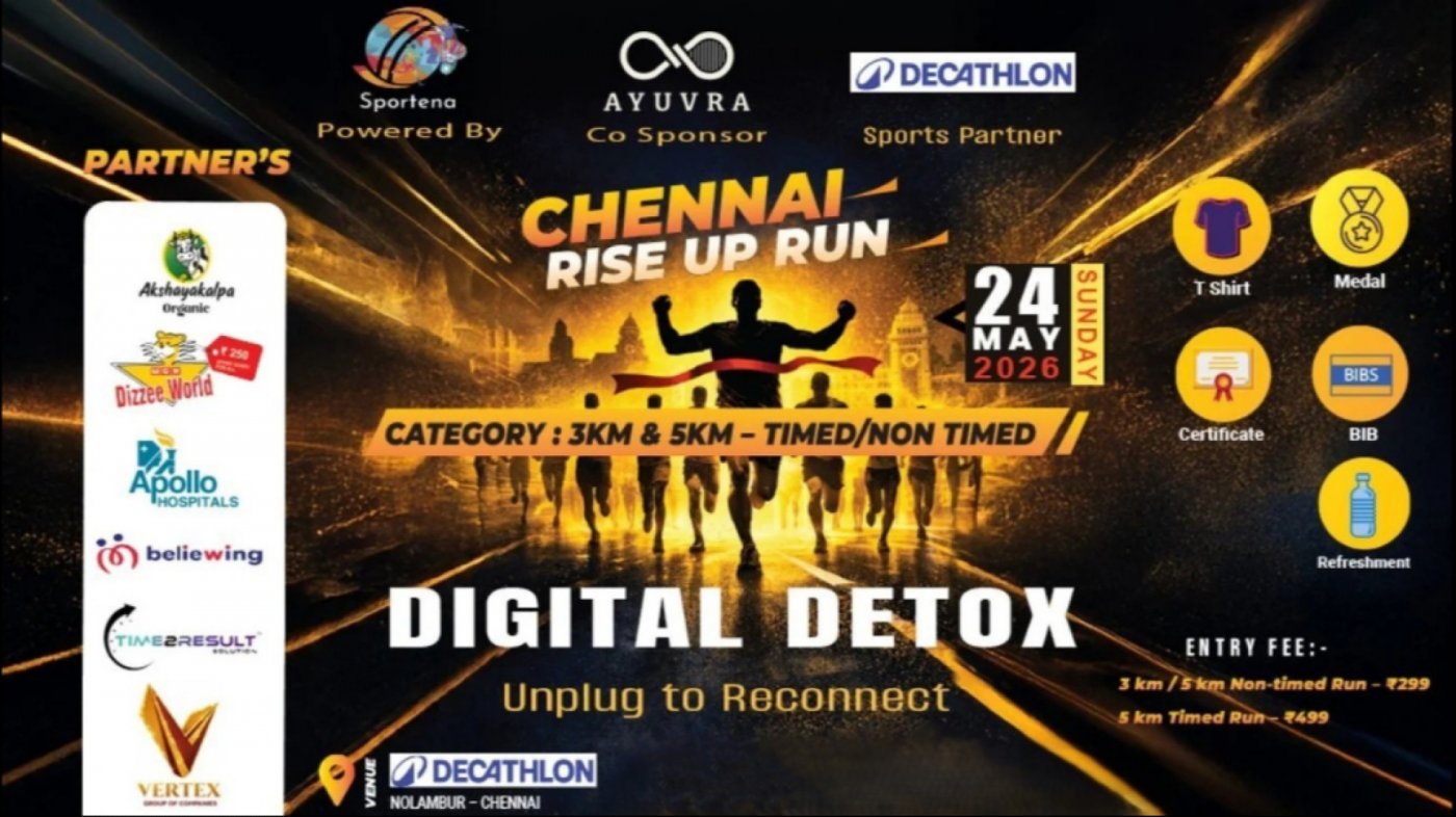 CHENNAI RISEUP DIGITAL DETOX MARATHON