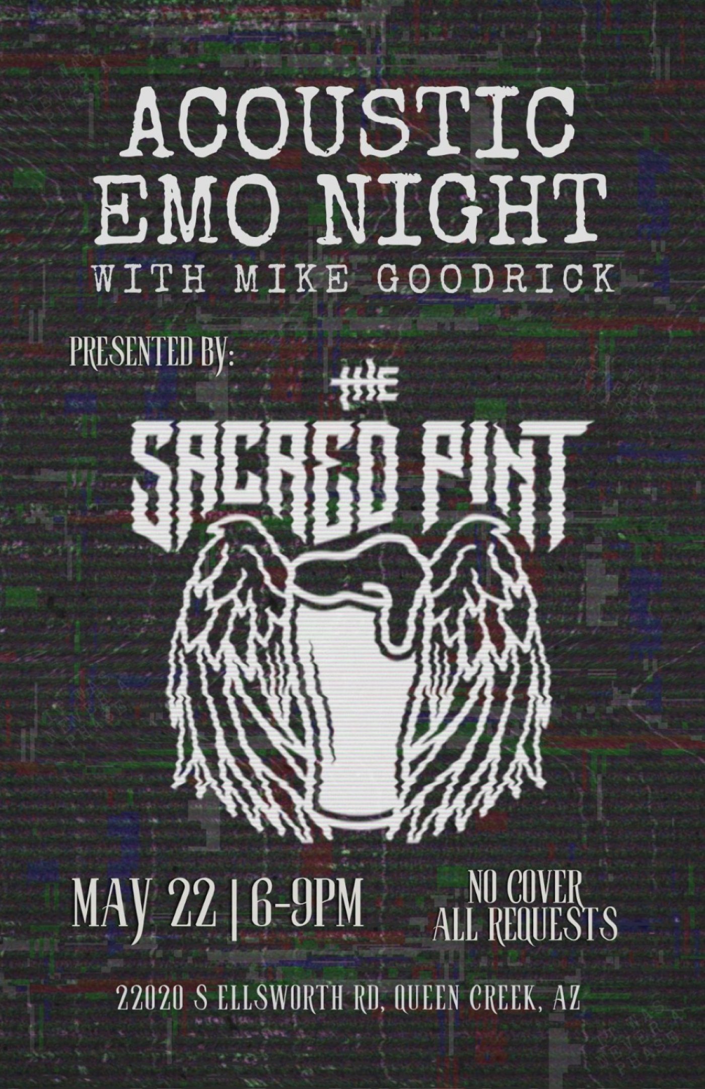 Acoustic Emo Night | The Sacred Pint Queen Creek | 2000s Scene Anthems