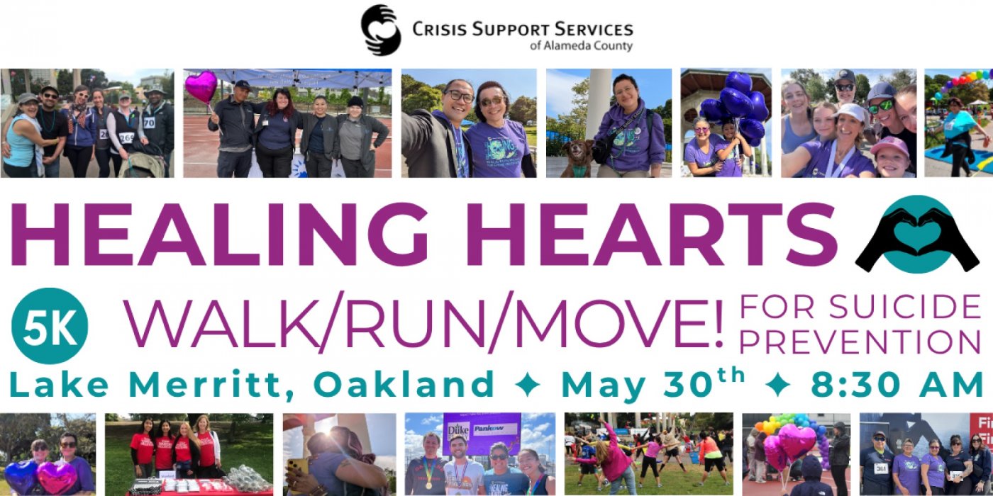 Healing Hearts Day 2026: Walk\/Run\/MOVE! for Suicide Prevention