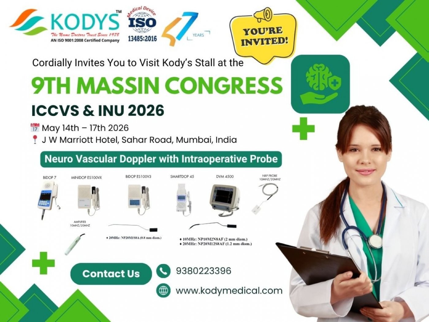 9th MASSIN CONGRESS, ICCVS & INU 2026, Mumbai