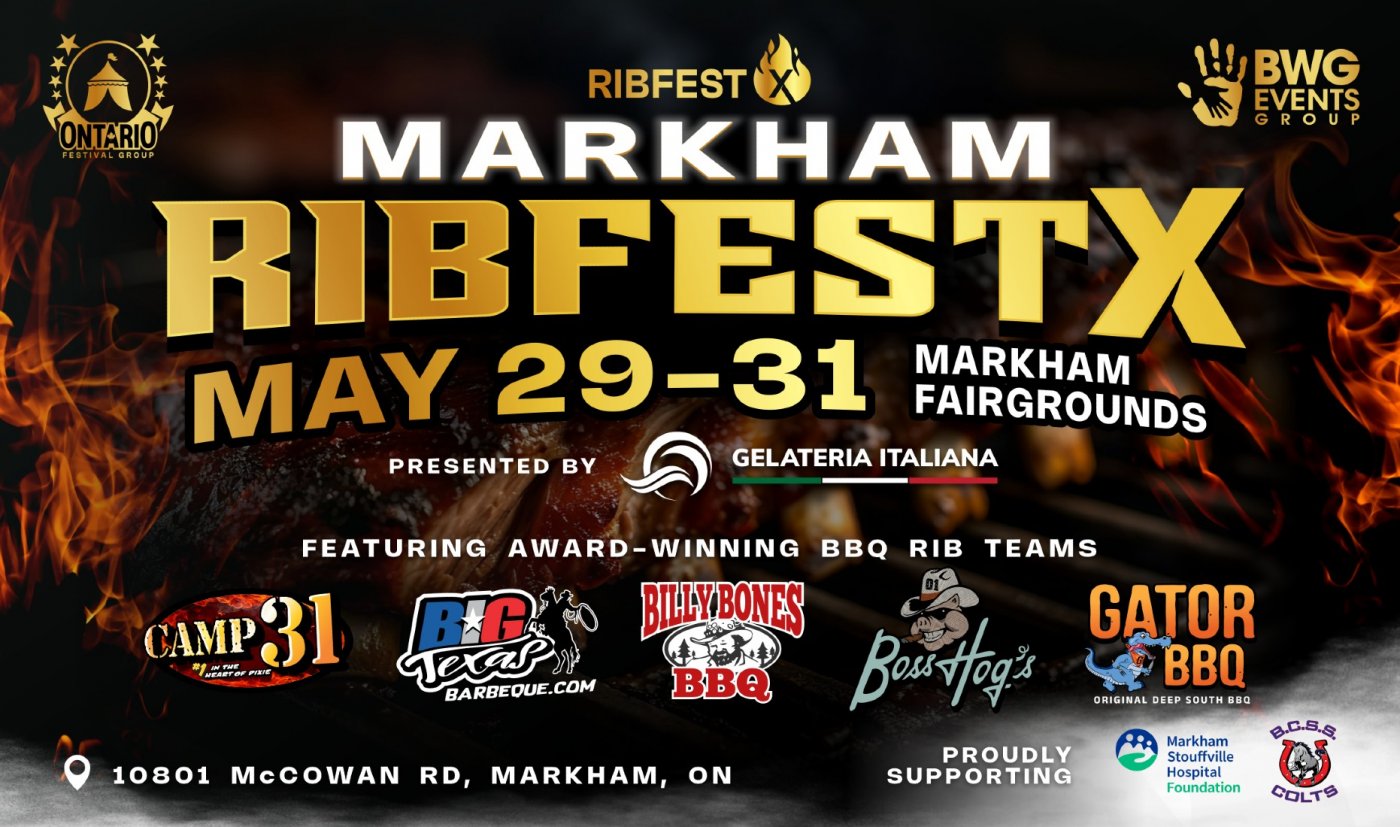 MARKHAM RIBFEST X2026 at 10801 McCowan Rd, Markham on 29th May, 2026