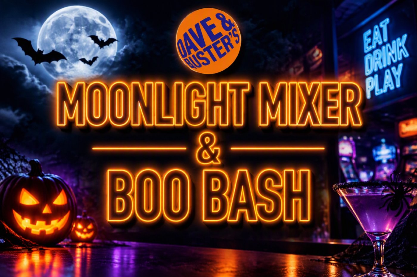 Dave & Busters Halloween Events in Times Square at Dave & Buster's New ...
