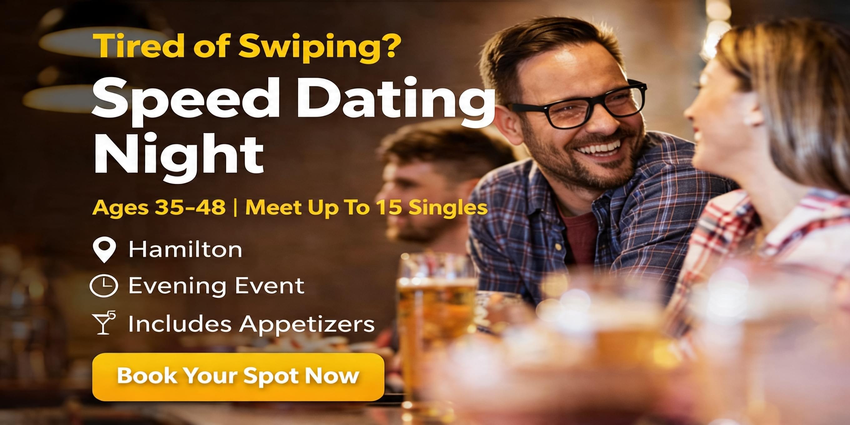 Hamilton European Speed Dating (Ages 35-48)