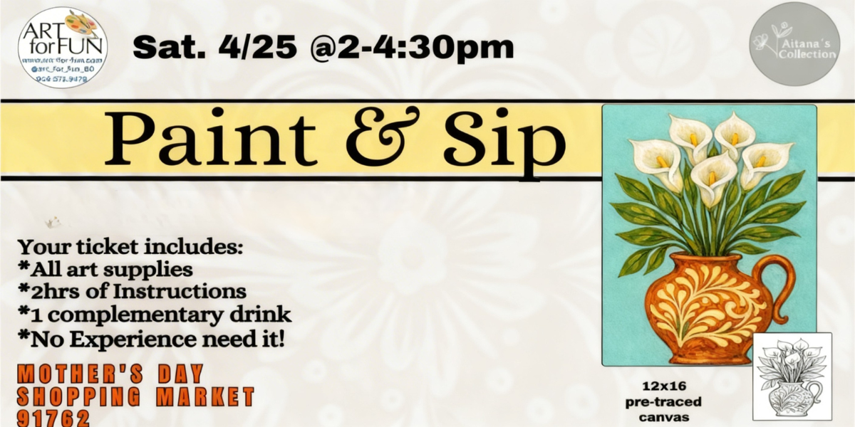 A Mothers Day Paint & Sip